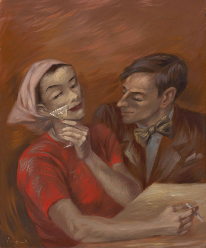 Young Couple Drinking