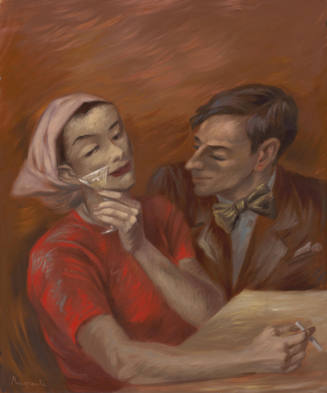 Young Couple Drinking