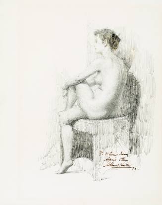 Seated Female Nude