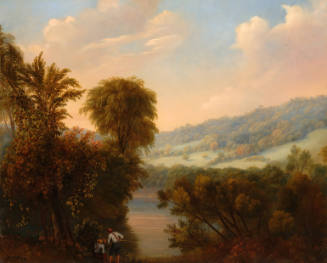 View on the Mohawk River near Schuyler, New York