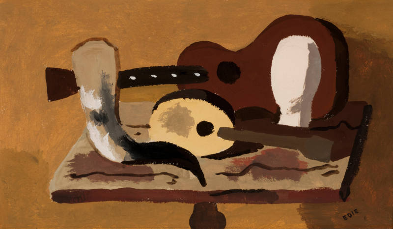 Still Life with Guitar and Banjo