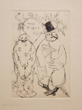 Clowns Von Albert Bloch