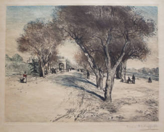 Road Scene with People