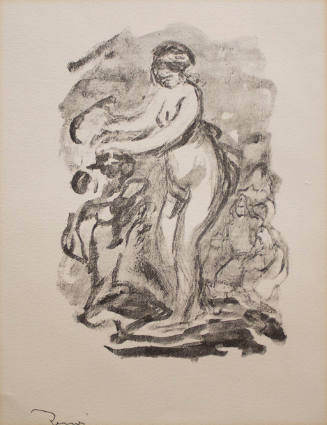 Femme au cep de vigne, 1st variante