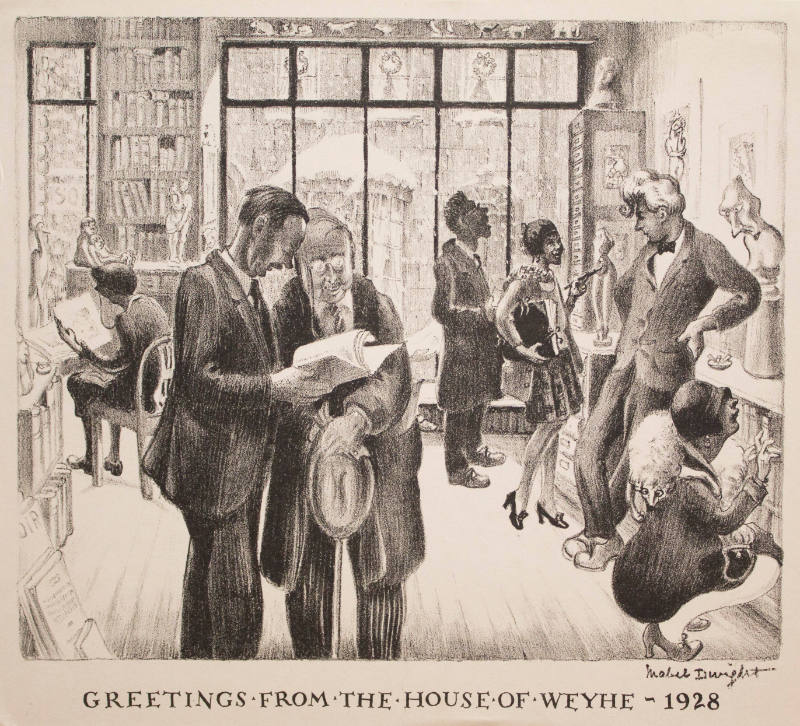 Greetings from the House of Weyhe, 1928