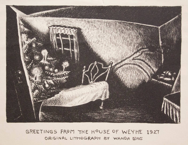 Greetings from the House of Weyhe, 1927