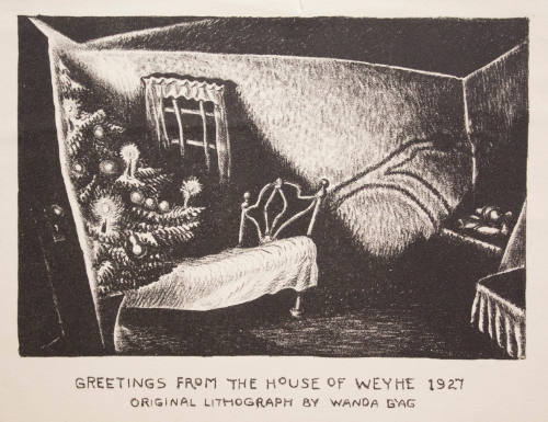 Greetings from the House of Weyhe, 1927