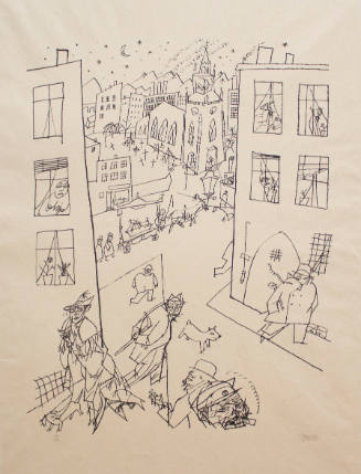 Street Scene (from portfolio 'Ecce Homo')