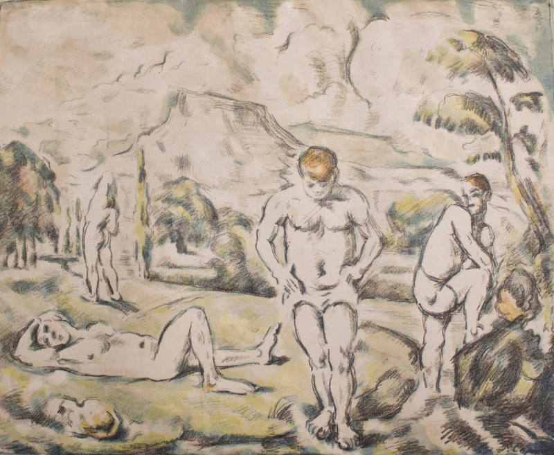 Les Baigneurs (The Large Bathers)