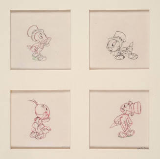 Pinocchio: Jiminy Cricket (Four Studies)