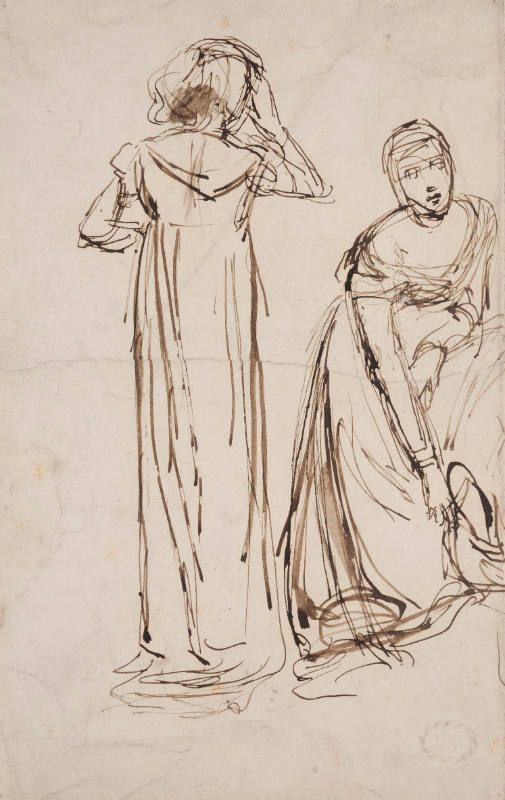 Two Female Figures