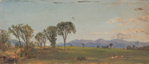 Landscape with Mountains