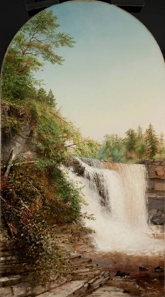 Trenton Falls: Upper High Falls from the West