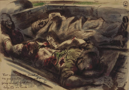 Two Wounded Soldiers