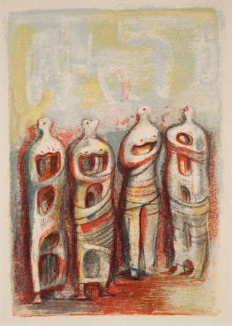 Four Standing Figures