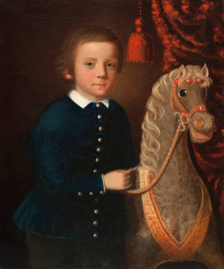 A Munson Boy with a Hobby Horse