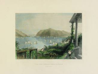 View from Ruggle's House, Newburgh (Hudson River)