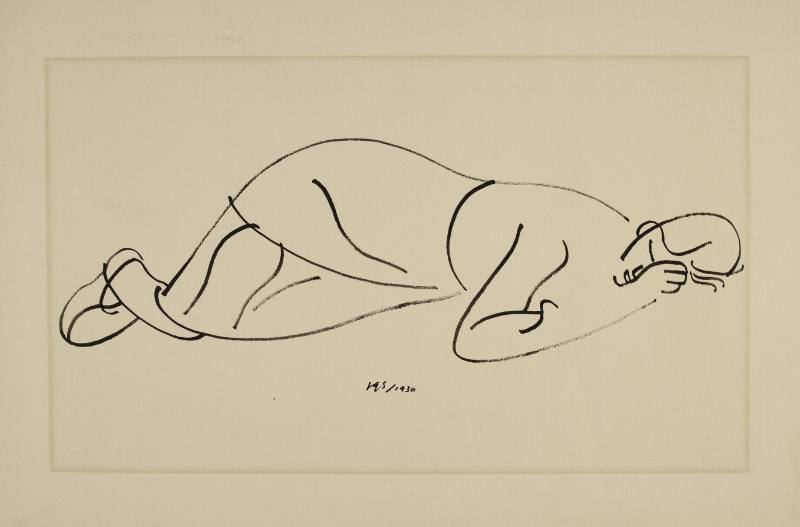 Reclining Female Figure