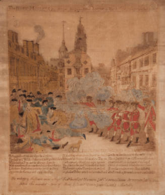 The Bloody Massacre Perpetrated in King Street, Boston on March 5th, 1770