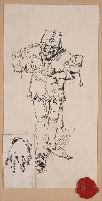 Study for "Keying Up, the Court Jester"
