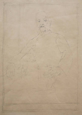 Portrait Study of an Unidentified Seated Gentleman