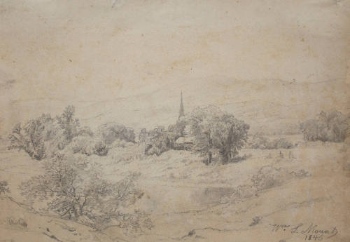 Landscape with a Church Steeple