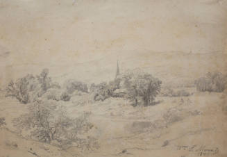 Landscape with a Church Steeple