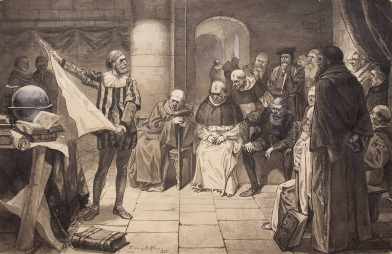 Columbus at the Court of Salamanca