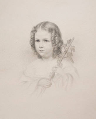 A Young Child with a Cross