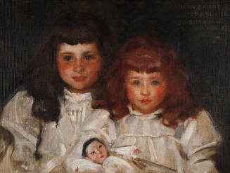 Portrait of Lily May Hyland and Her Sister