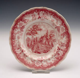 "The Residence of the Late Richard Jordan, New Jersey" Plate