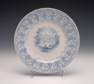 "American Cities and Scenery: Utica" Plate