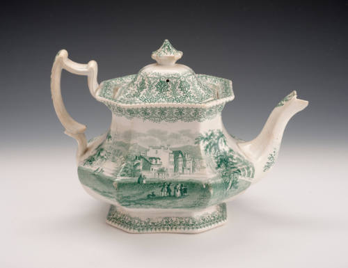 "American Cities and Scenery: Utica" Teapot