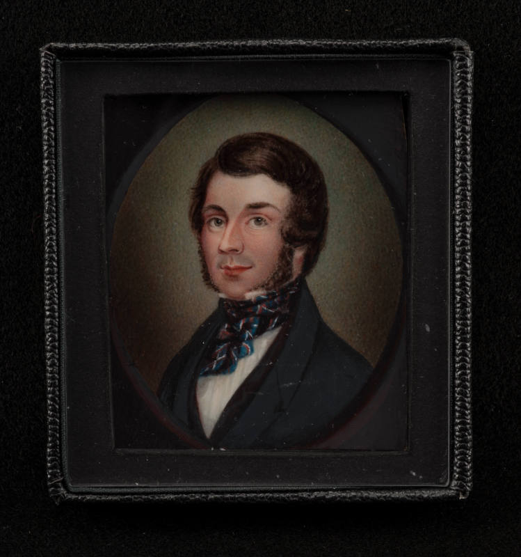 Portrait of a Gentleman with a Blue Cravat