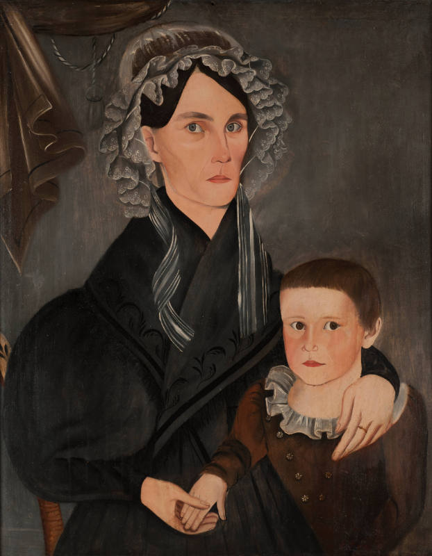 Portrait of a Lady and Her Son