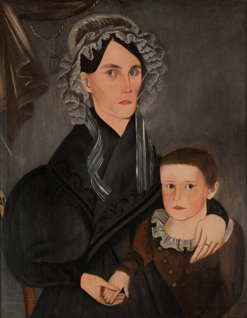 Portrait of a Lady and Her Son