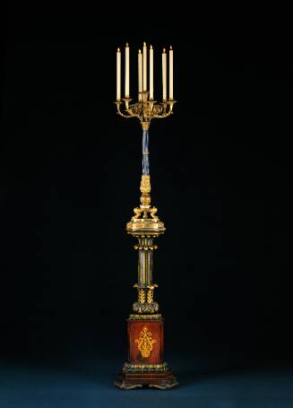 Pedestal and Candelabrum