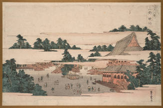 Evening Bell at Ueno (from the series Eight Views of Edo)