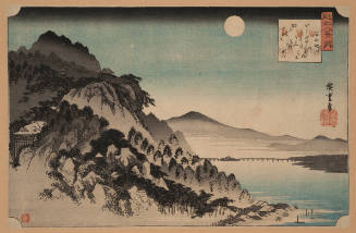 Autumn Moon Over Ishiyama (from Eight Views of Lake Omi (Biwa)