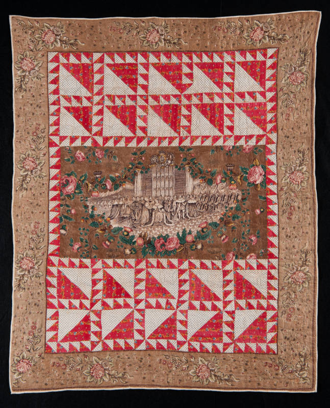 Quilt, "The Coronation of Queen Victoria"