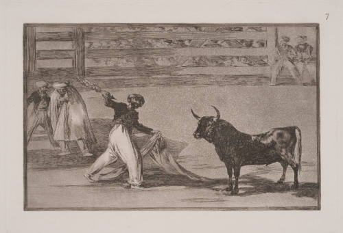 Bull Fights: Plate 7: Introduction of the Bandillero