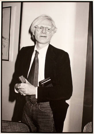 Portrait of Andy Warhol