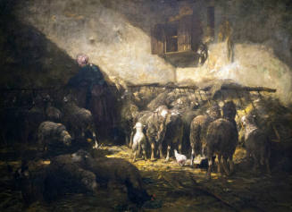 Sheepfold and Shepherdess