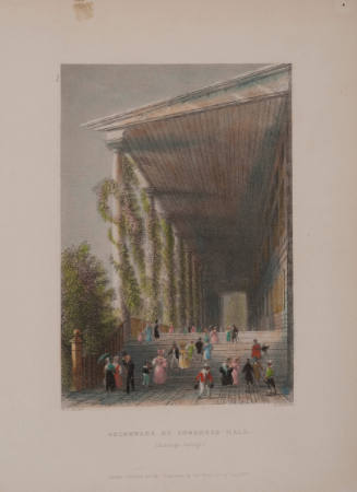 Colonnade of Congress-Hall (Saratoga Springs)