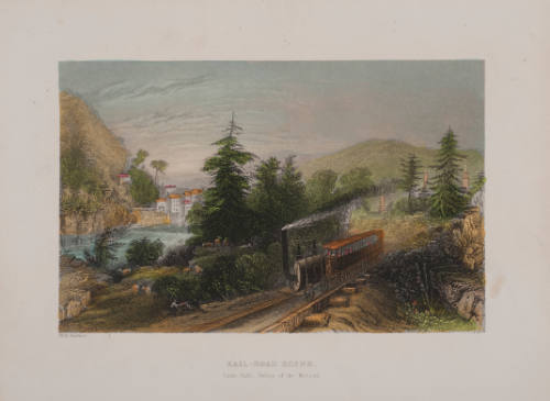 Rail-Road Scene (Little Falls, Valley of the Mohawk)