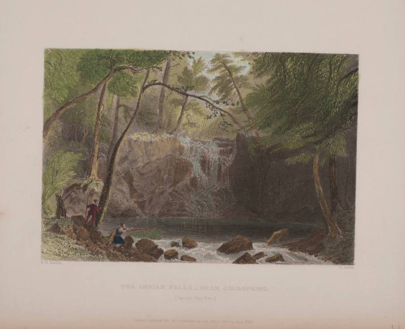 The Indian Falls near Cold-Spring (Opposite West Point)