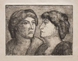 Heads of Two Women