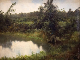 Landscape with Boy Fishing