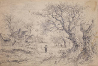 Figure in a Country Lane