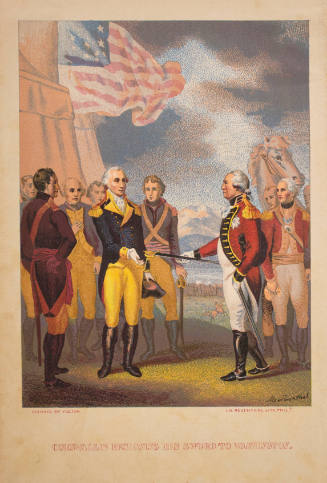 Cornwallis Presenting His Sword to Washington